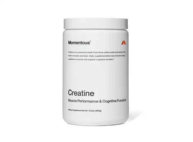 Momentous Creatine Monohydrate - best creatine supplement of 2024